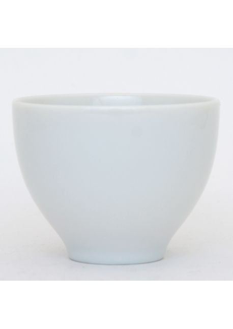 Porcelain teacup white