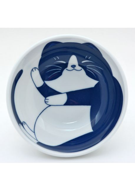 Porcelain small bowl neko 1