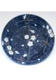 Plate sakura navy blue 20cm