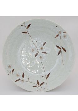 Plate sakura white 20cm