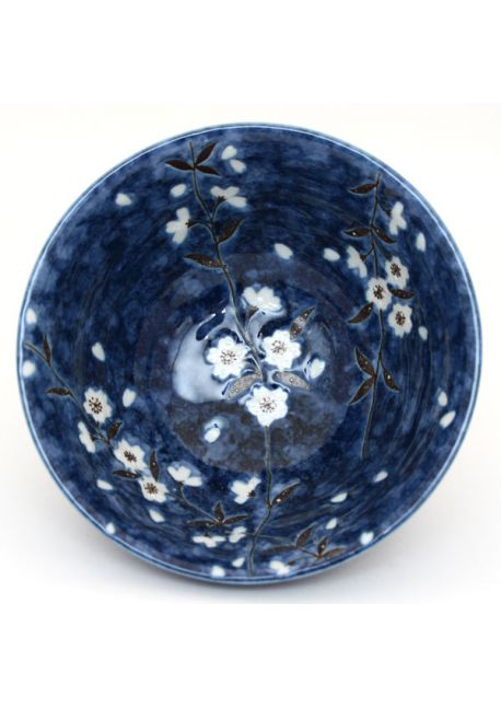 Ricebowl sakura navy blue 300ml
