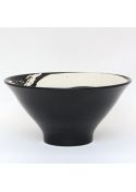 Ramen bowl black hakeme 1100ml