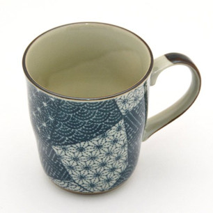 Pocelain mug patchwork 290ml