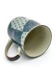Pocelain mug patchwork 290ml