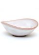 Shiroyu ellipse bowl 9cm x 8cm
