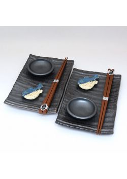 Sushi set graphite fugu