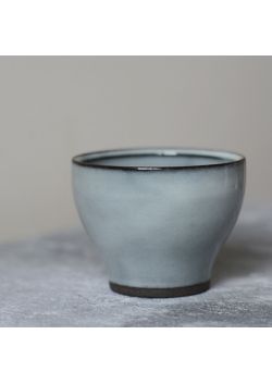 Teacup shiny grey 230ml