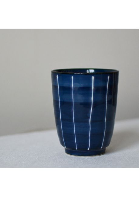 Yunomi teacup fujisan blue 180ml