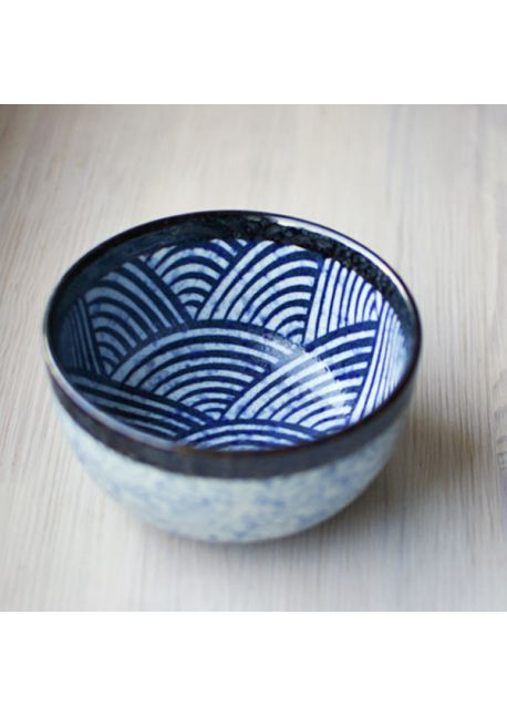 Seigaiha hanwan bowl 500ml