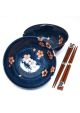 Hanami navy bowl set 500ml