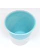 Cup for sake or tea turquoise fujisan 86ml