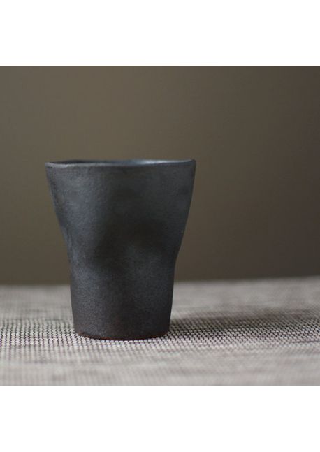 Cup for sake or tea graphite 100ml