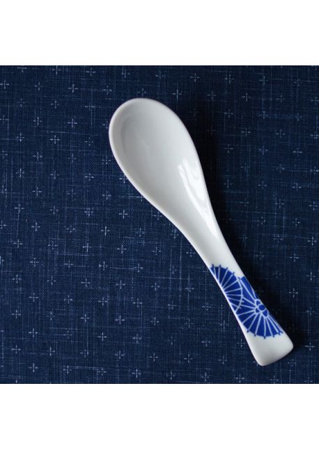 Łyżka porcelanowa renge wagasa parasolki 17cm