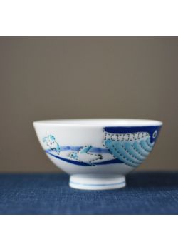 Porcelain ricebowl kujira 230ml