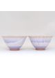 Sazanami violet bowl set 300ml