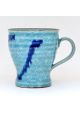 Blue and navy colors mug 250ml