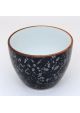 Porcelain tecup black tenmoku 160ml