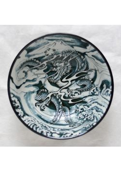 Porcelain ramen bowl dragon 1000ml