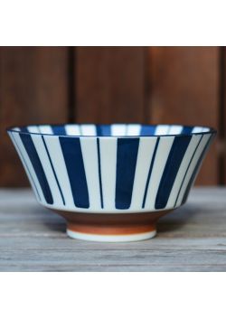 Ramen bowl stripes 1000ml