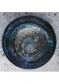 Navy blue ramen bowl uzu 1100ml
