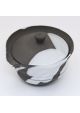 Shiboridashi teapot black and white 250ml