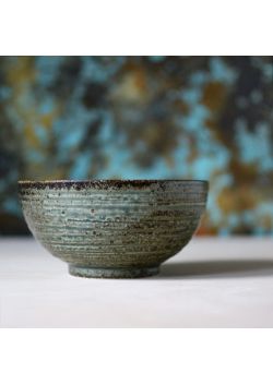 Green - brown matt bowl 700ml