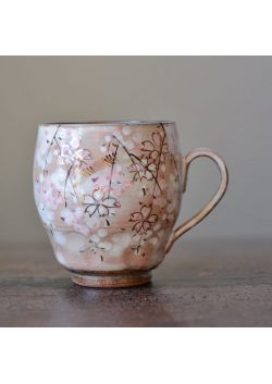 Mug kenzan-yaki sakura