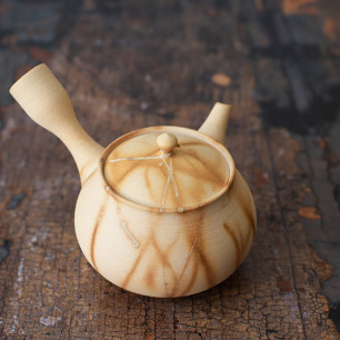 Czajniczek kyusu mogake piaskowy Taisen 220ml