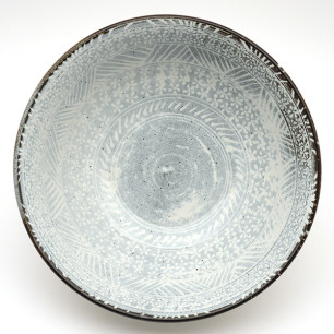 Grey and white mishima...