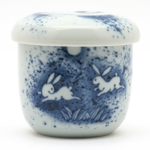 Czarka z pokrywką mushiwan usagi 180ml