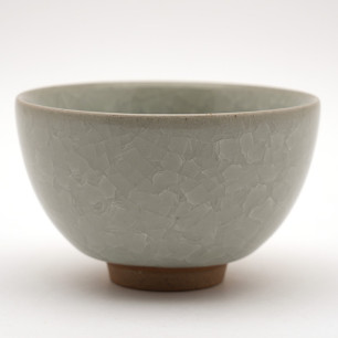 Teacup for sencha tea grey...