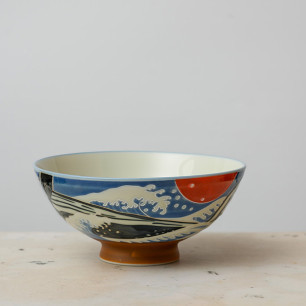 Porcelain bowl kujira whale 420ml