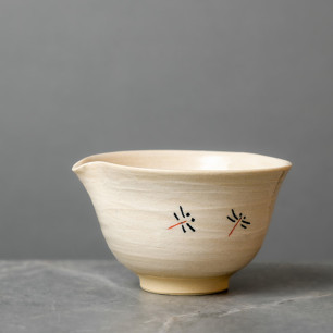 Dragonfly katakuchi sake or tea cup 320ml