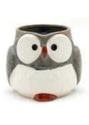 Fukurou - owl shape mug blue 300ml
