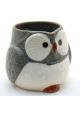 Fukurou - owl shape mug blue 300ml