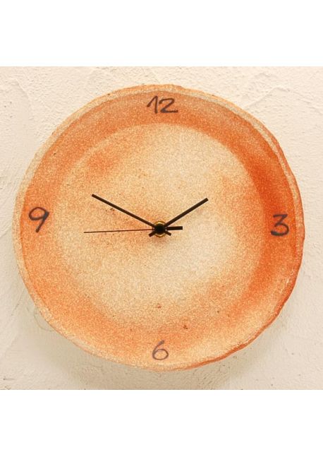 Zegar pomarańczowy duży