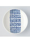 Elegancki talerzyk porcelanowy Indigo Japan