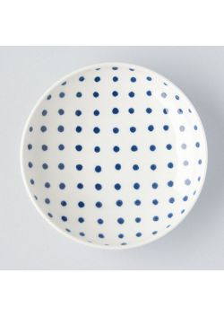 BiaÅ‚o-niebieska Talerzyk porcelanowy Indigo Japan