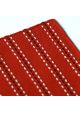 Furoshiki sashiko red stripes