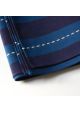 Furoshiki sashiko navy blue stripes