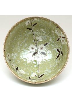 Sakura ramen bowl green