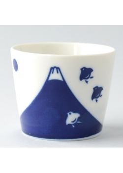 Porcelain teacup chidori fuji