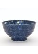 Sakura ramen bowl navy blue