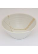 Ayatori ramen bowl white