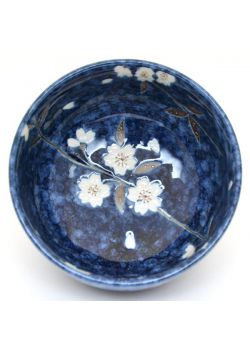 Sakura navy bowl hanwan 500ml