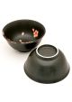 Hanami black bowl set