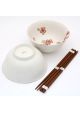 Hanami white bowl set