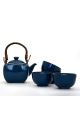 Tea set blue
